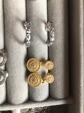 Pendientes de plata de ley 925 con diseño de corazón entrelazado, joyería de moda con diseño de corazón Circular para mujer