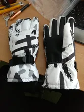 Snowboard Gloves Motorcycle Waterproof Winter Touch-Screen Warm Ultralight Fleece Professional