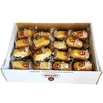 

Sponge Cake with cocoa base, individually wrapped, ideal for breakfasts and snack box 2 Kg