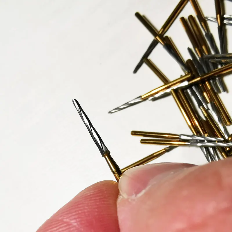 10pcs Lot Dental Materials Dentist FG 1 6mm Carbide Bur Odontologia FG151 Zekrya 25mm Length Dentistry 2