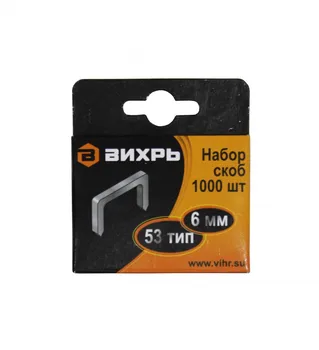 

Staples vortex for furniture Stapler (6mm, Type 53)