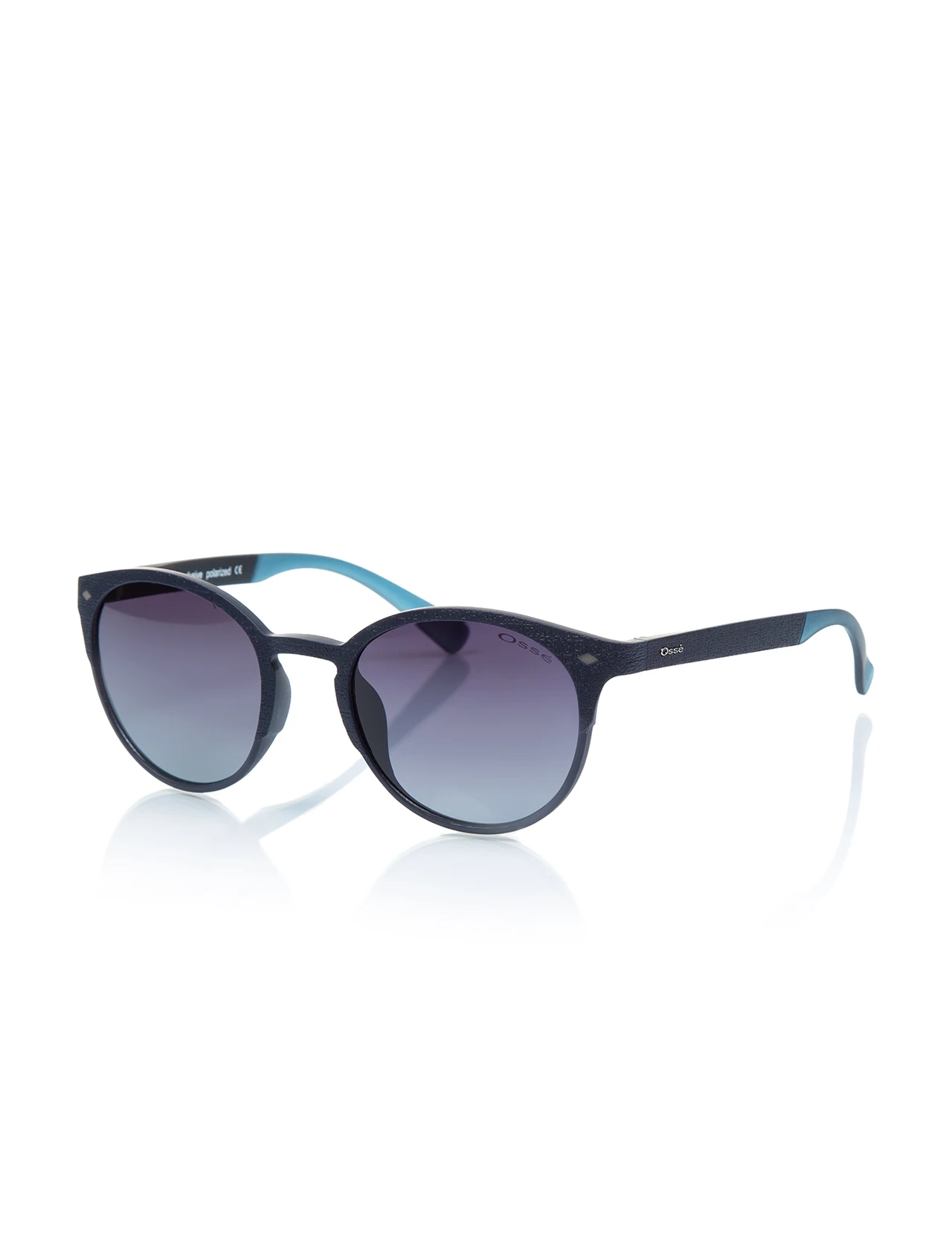 

Unisex sunglasses os 2474 02 bone navy blue organic round round 50-21-140 osse