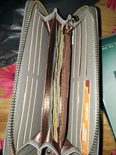 WEICHEN-cartera de mano larga para mujer, billetera de gran capacidad, monedero para teléfono, tarjetero