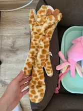 Peluche suave de cebra con sonido de tigre para mascotas, juguete para mascotas