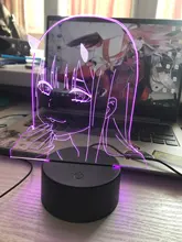 Two-Figure Nightlight Lamp Decor-Light Gift Manga Darling Zero Girls Bedroom Anime In-The-Franxx
