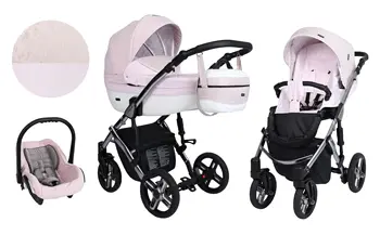 

New wash bebe car Premium class graphite frame, chair de ride carrycot and babasling