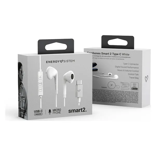 Headphones with Microphone Energy Sistem Smart 2 USB C
