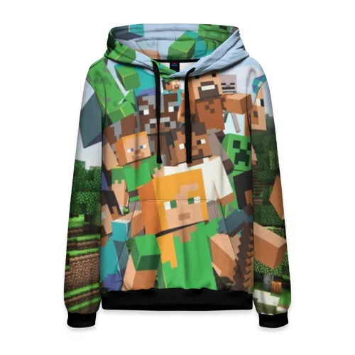 Men's minecraft hoodie Clearance
