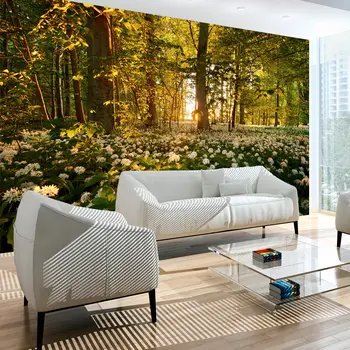

Wall mural-Forest plant-200x140 cm
