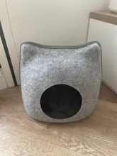 Cat-Bed Cushion Cats-Basket-Bags Nest Pet-Supplies Cave-Sleeping-Bag Zipper for Felt-Cloth