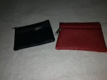 Monedero de cuero de moda para mujer, cartera para Cambio, Mini monedero con cremallera, carteras con llavero para niños, 2019