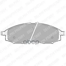 Lp1772_!Колодки Дисковые П Nissan Pick 2.4i/2.5di 4wd 02 Delphi Lp1772 Delphi арт. LP1772
