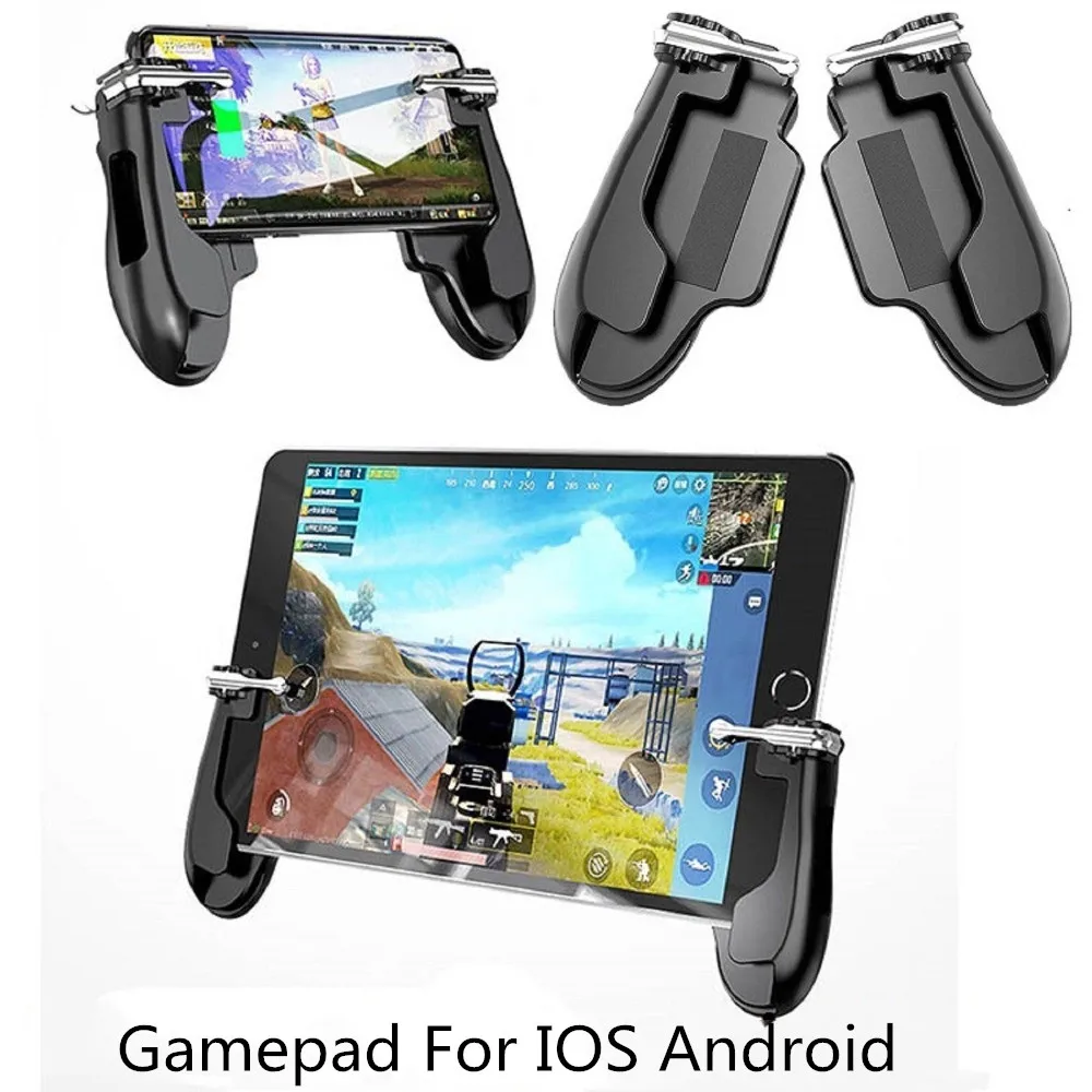 H2 геймпад для PUBG Mobile Trigger Fire Button Aim Key Shooter контроллер Джойстик iPad IOS Android геймпады
