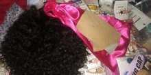 Pelucas de encaje frontal de corte pixie Bob, 150, 180, 250%, rizado, cabello humano con cierre de encaje Remy prearrancado