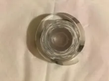 Papel de pegatinas térmicas para impresora de etiquetas phoemo D30, autoadhesivo, transparente, cuadrado, redondo, con nombre, 3 rollos/caja