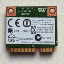 Adapter Notebook Wlan Wifi 300mbps Mini pci-E 5ghz BCM943228HMB Wireless-Card Bluetooth-4.0
