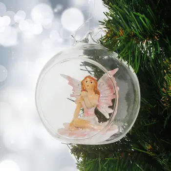 

Angel Trinket Hanger in 8cm Glass Globe