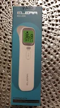 ELERA-termómetro Digital infrarrojo LCD para bebés, medidor de temperatura corporal sin contacto para la frente y la oreja