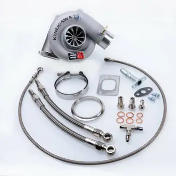 

Kinugawa GTX Ball Bearing Turbocharger 2.24" GT2971R AR.82 T25 V-Band Stainless