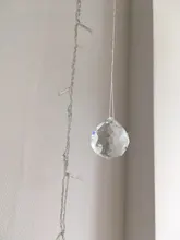 Glass-Ball Chandeliers Shinning-Prism Crystals Suncatcher Clear For-Sale 30mm/40mm 1piece