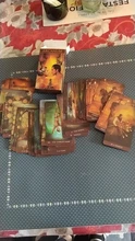 Cartas de Tarot de la Luna, cartas de oráculo para fiesta familiar, mesa para cartas, entretenimiento