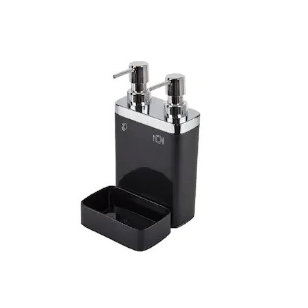 Viva Double Liquid Soap Dispenser With Sponge