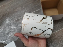 Makeup-Brush Storage-Box Jewelry Eyebrow-Pencil Marble-Pattern Europe