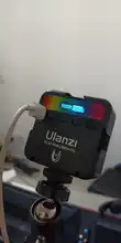 Ulanzi-miniluz de vídeo VL49 RGB para fotografía, 2000mAh, cámara de vídeo, luz de relleno Vlog en vivo