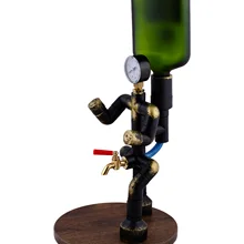 Диспенсер для алкогольных напитков Бармен с прибором, полипропилен