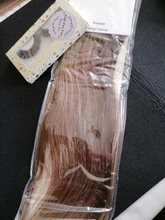 VeSunny-extensiones de cabello humano con Clip, extensiones de cabello de doble trama, color rubio caramelo, color marrón, 7 Uds.