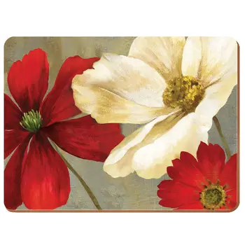 

Stands on Cork medium flower sketch 30x23 cm (6 pcs)
