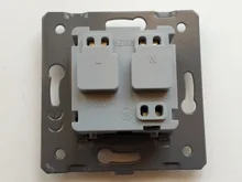 Power-Socket Module Outlet Glass-Panel Wall Safety WELAIK 220v 16a Diy-Parts EU A8EW