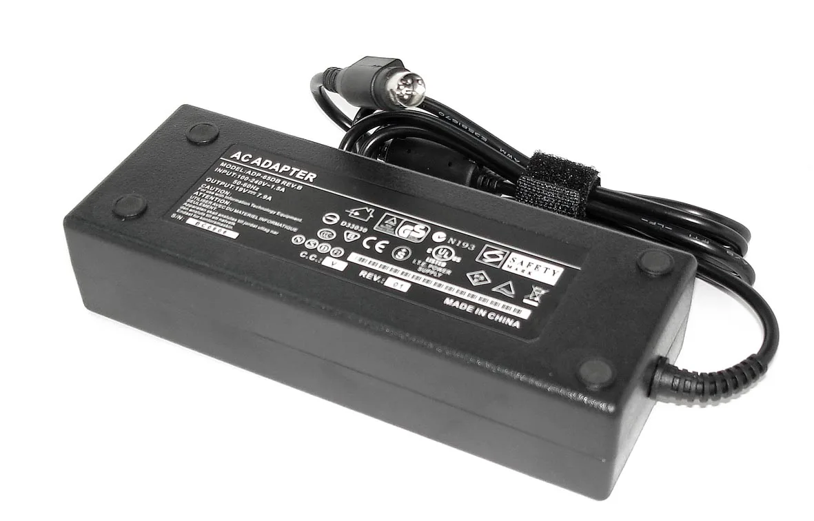 Блок питания (сетевой адаптер) LiteON для ноутбуков Acer 19V 7.9A 150W 4 пин male черный с