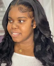 Beaufox onda del cuerpo mechones con cierre brasileño armadura del pelo 3 mechones con cierre Natural Remy extensiones de cabello humano mechones con cierre