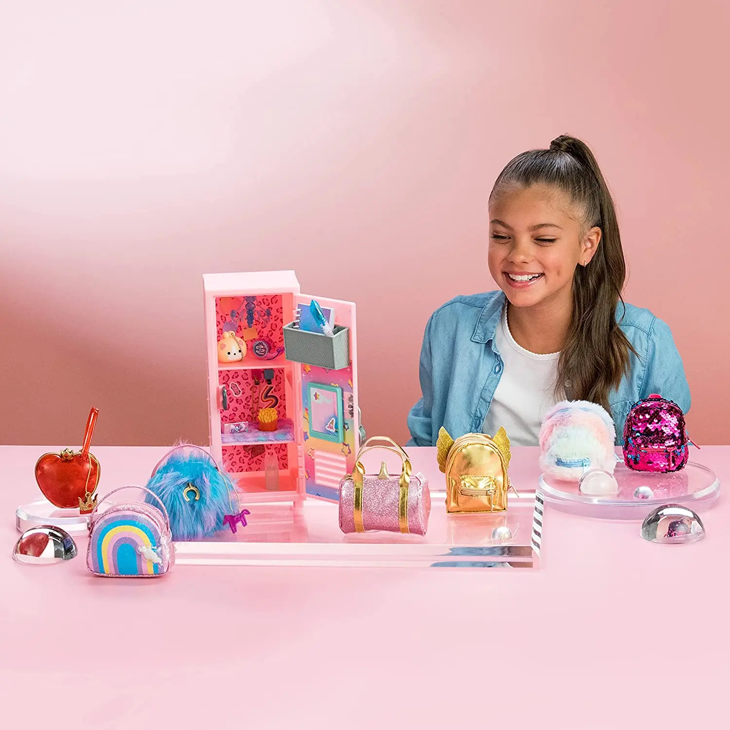 Real littlest рюкзак. шкафчик real littles (25263). реал литлес. шкафчик real littles (25263). мини рюкзак для кукол с канцелярией.