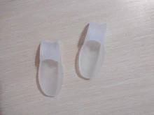 Separador de dedos para juanete de silicona, ajuste de ectropión, Corrector de Hallux Valgus, aparato exterior para el cuidado de los pies, 6 uds.