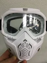 Reedocks-gafas de esquí para hombre y mujer, lentes modulares con filtro para la boca, desmontables, para esquí, Snowboard, nieve, invierno