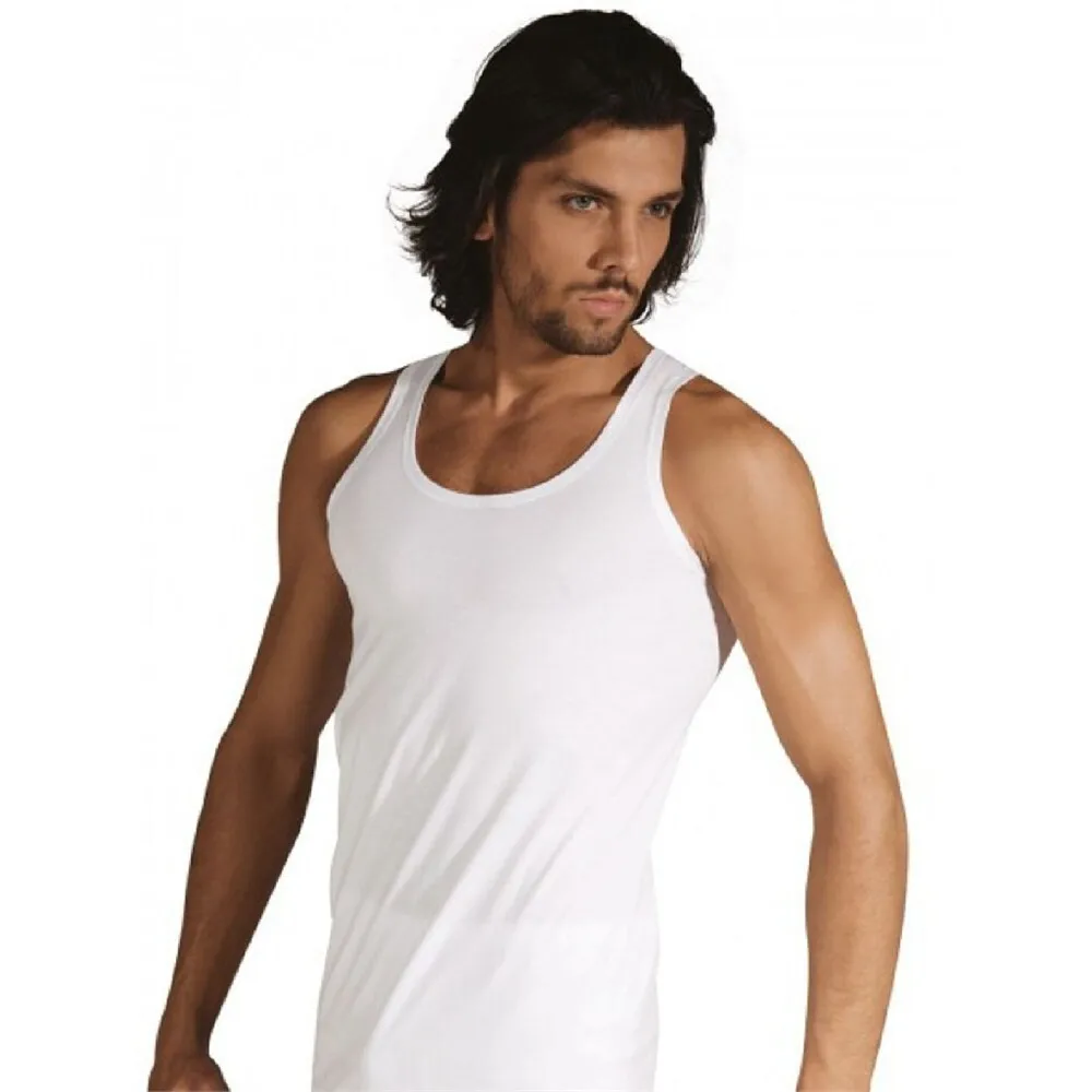 Tutku 6 Pack Classic Men's Undershirt White Color 100% Cotton Men's Underwear Undershirt Fast Free Shipping