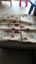 Embroidered Tablecloth Chair-Cover Wedding-Flower Home-Textile Luxury Europe HM229