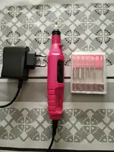 Clavo eléctrico máquina de perforación Kit de uñas de Gel, quitar la máquina de Kit de herramientas de decoración de uñas pluma pedicura uñas archivo enarenado bandas