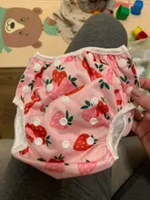 Ohbabyka-Pañales de tela ajustables de natación para bebés, cubierta de pañal para nadar los bebés, lavables, reutilizables, impermeables para la natación