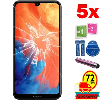 

5x Protectors Screen Tempered Glass for for HUAWEI Y7 2019 (Not Full SEE INFO) PEN