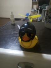 Coche pato con casco de viento roto, pequeño pato amarillo, Motor de bicicleta de carretera, accesorios de ciclismo sin luces