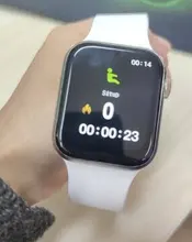 IWO-reloj inteligente W26 para hombre y mujer, pulsera deportiva de 44mm/40mm con Bluetooth, Monitor de ritmo cardíaco y llamadas, completamente táctil