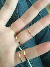 Anillos de perlas de imitación para mujer, joyas geométricas de onda redonda de Color dorado, conjunto de anillos abiertos para dedos, joyería para fiesta y boda, 1/3/5 Uds.