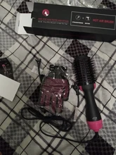 Blow Dryer Curler Comb Straightener One-Step-Volumizer Negative-Ion Electric 1000W 2-In-1