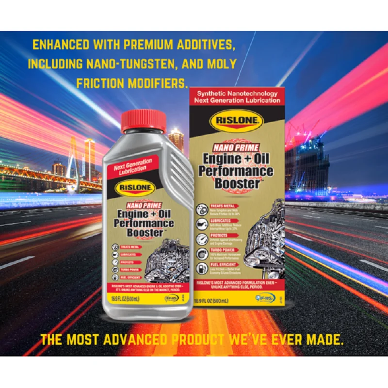Rislone Nano Prime Motor És Oil Performance Booster Kezelés Additív 16