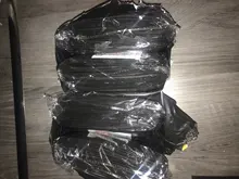 50-400 Uds desechables máscara no tejida 3 capas filtro Anti polvo Smog transpirable gasa máscara negro adulto cara boca máscaras