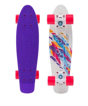 

Skateboard cruiser plastic ridex 22 ''x 6'', abec-9, Mallow