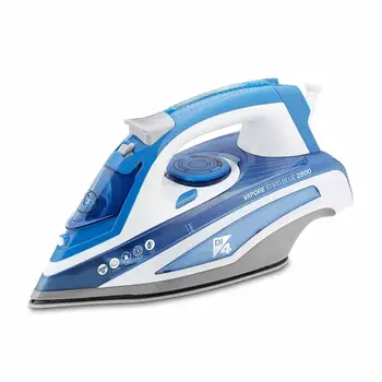 

Di4 Stiro Blue 2800 Steam iron with triple anti-scale system, Max. stroke 180gr, Ceramic sole, colour Blue/White